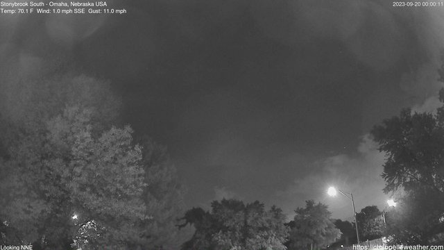 time-lapse frame, Stoneybrook South webcam
