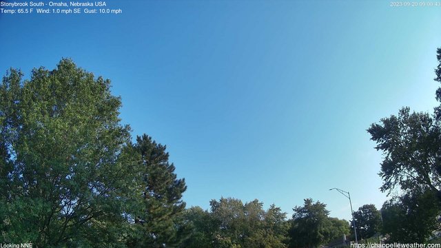time-lapse frame, Stoneybrook South webcam