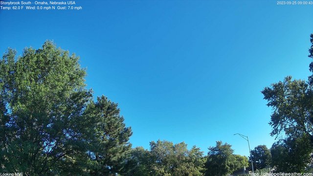 time-lapse frame, Stoneybrook South webcam