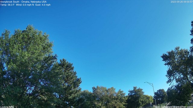 time-lapse frame, Stoneybrook South webcam