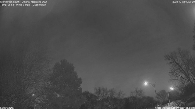 time-lapse frame, Stoneybrook South webcam