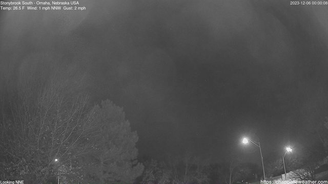 time-lapse frame, Stoneybrook South webcam