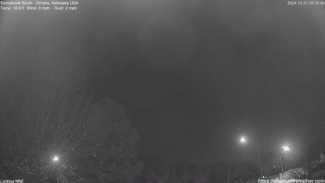 time-lapse frame, Stoneybrook South webcam