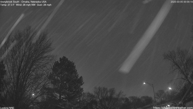 time-lapse frame, Stoneybrook South webcam