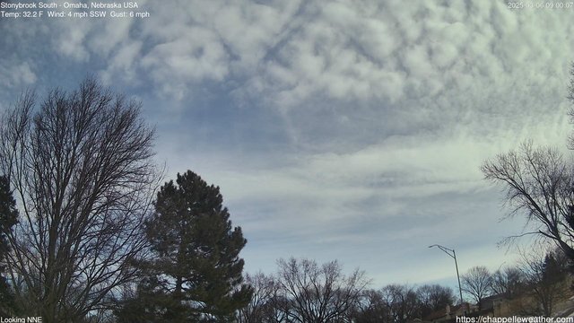 time-lapse frame, Stoneybrook South webcam
