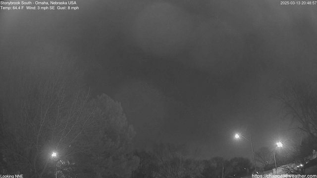 time-lapse frame, Stoneybrook South webcam