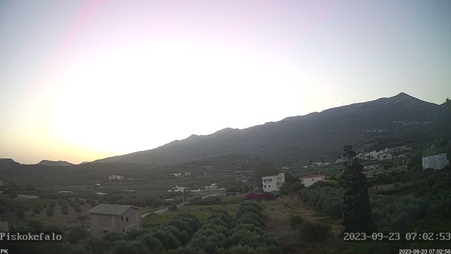 time-lapse frame, PKweather webcam