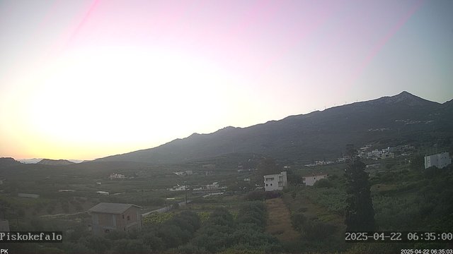 time-lapse frame, PKweather webcam