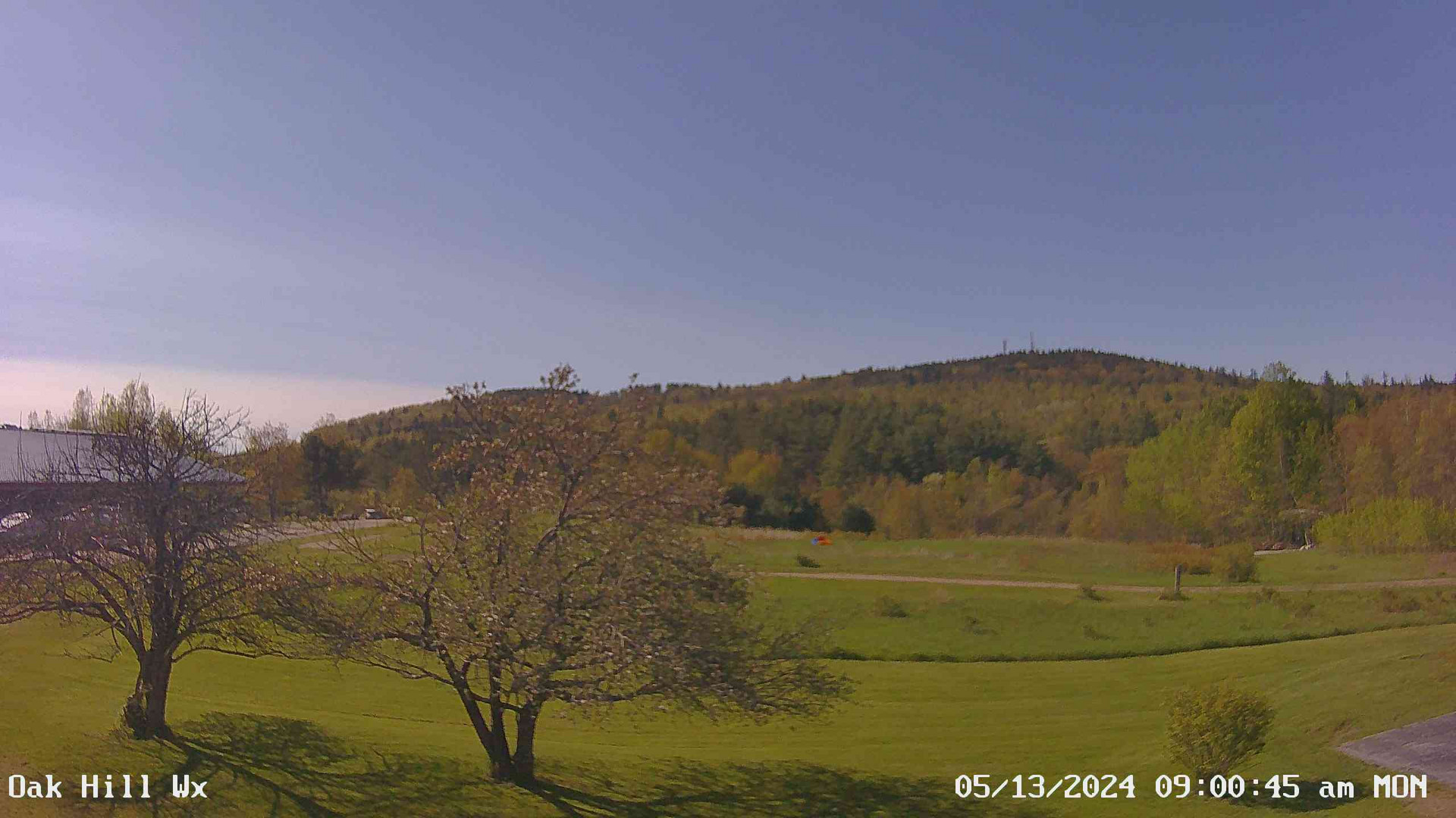 time-lapse frame, Oak Hill Wx webcam