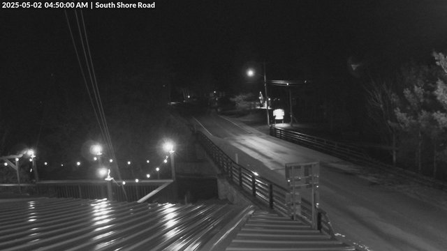 time-lapse frame, South Shore Rd, Inlet, NY webcam