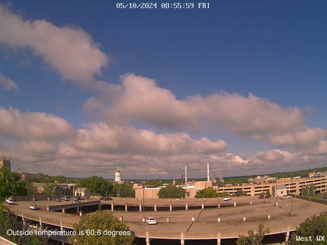 time-lapse frame, University Place Apartments - West Weather webcam