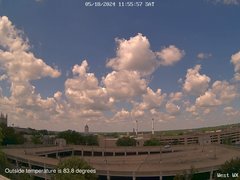 view from University Place Apartments - West Weather on 2024-05-18