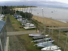 view from Cowes Yacht Club - West on 2022-01-28