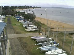 view from Cowes Yacht Club - West on 2022-01-29