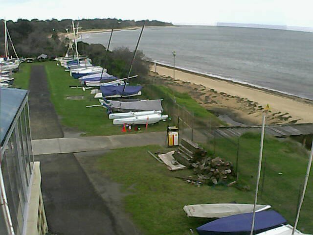 time-lapse frame, Cowes Yacht Club - West webcam