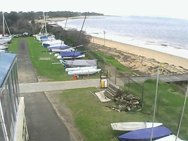time-lapse frame, Cowes Yacht Club - West webcam