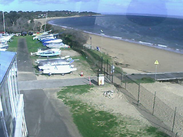 time-lapse frame, Cowes Yacht Club - West webcam