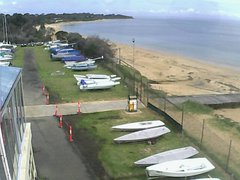 view from Cowes Yacht Club - West on 2024-10-14