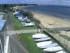 view from Cowes Yacht Club - West on 2024-12-10