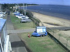 view from Cowes Yacht Club - West on 2025-02-17