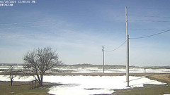 view from Ewing, Nebraska (west view)   on 2024-03-28