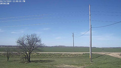 view from Ewing, Nebraska (west view)   on 2024-04-13