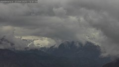 view from Alpe di Mera - Panorama Monte Rosa on 2025-04-27