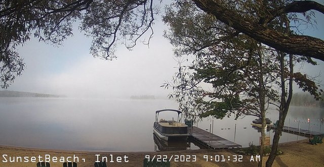 time-lapse frame, Sunset Beach webcam