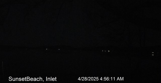 time-lapse frame, Sunset Beach webcam