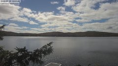 view from 4th Lake, Inlet, NY on 2022-09-29