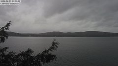 view from 4th Lake, Inlet, NY on 2024-04-03
