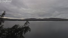 view from 4th Lake, Inlet, NY on 2025-04-07