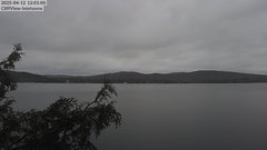 view from 4th Lake, Inlet, NY on 2025-04-12