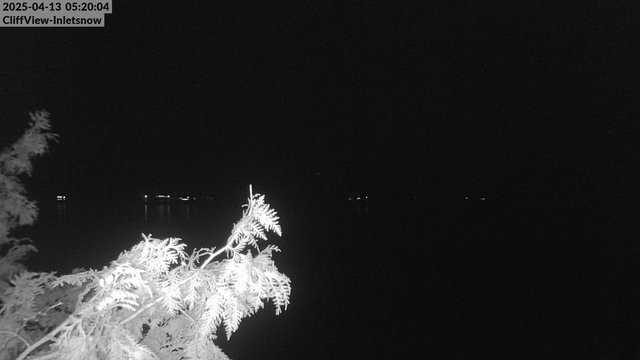 time-lapse frame, 4th Lake, Inlet, NY webcam