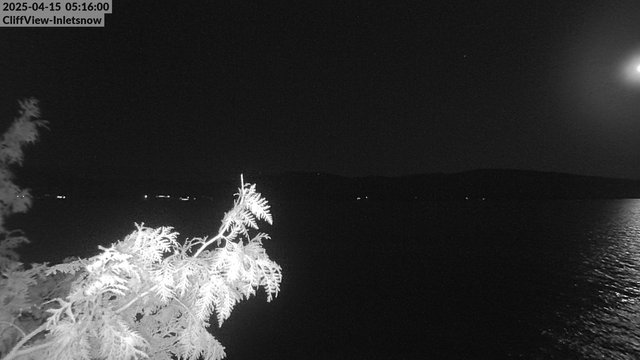 time-lapse frame, 4th Lake, Inlet, NY webcam