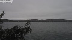 view from 4th Lake, Inlet, NY on 2025-04-16