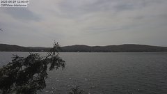 view from 4th Lake, Inlet, NY on 2025-04-29