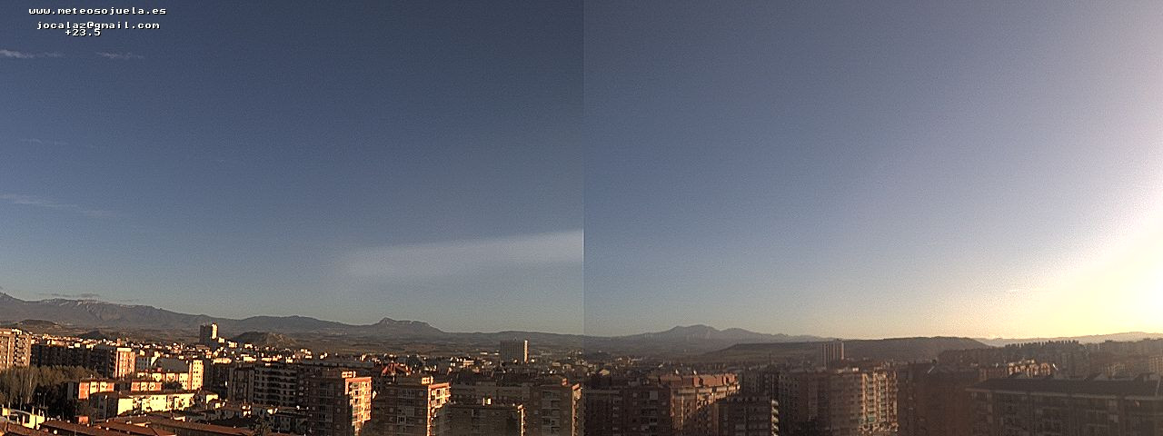 time-lapse frame, LOGROÑO SUR webcam