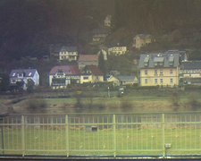 view from Webcam in Bad Schandau, Krippen & Postelwitz on 2022-01-10