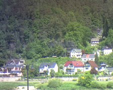 view from Webcam in Bad Schandau, Krippen & Postelwitz on 2022-05-18