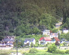 view from Webcam in Bad Schandau, Krippen & Postelwitz on 2022-06-18