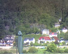 view from Webcam in Bad Schandau, Krippen & Postelwitz on 2022-09-12