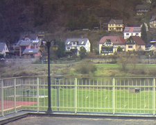 view from Webcam in Bad Schandau, Krippen & Postelwitz on 2022-12-02