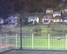 view from Webcam in Bad Schandau, Krippen & Postelwitz on 2022-12-05