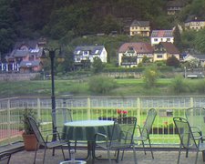 view from Webcam in Bad Schandau, Krippen & Postelwitz on 2023-05-16