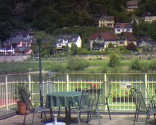 view from Webcam in Bad Schandau, Krippen & Postelwitz on 2023-05-25