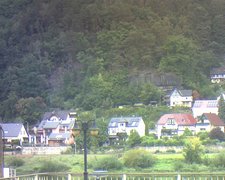 view from Webcam in Bad Schandau, Krippen & Postelwitz on 2023-09-14