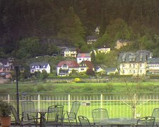 view from Webcam in Bad Schandau, Krippen & Postelwitz on 2024-04-25