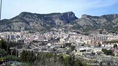 view from Cim del Menejador en Alcoi, vista Alcoià i Comtat on 2024-03-17