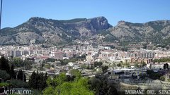 view from Cim del Menejador en Alcoi, vista Alcoià i Comtat on 2024-04-11